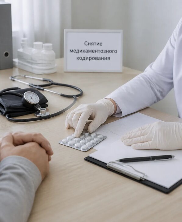 Снятие медикаментозного кодирования в Тамбове от 5077 р. | Медзона